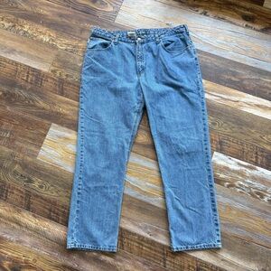 Vintage Carhartt WB160 AIO Stonewash Blue Relaxed Fit Straight Leg Jeans W20 L32